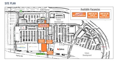 535 Cundles Rd E, Barrie, ON for rent Site Plan- Image 1 of 1