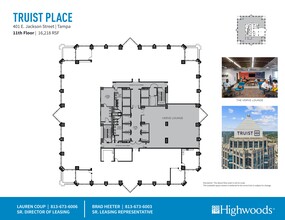 401 E Jackson St, Tampa, FL for rent Site Plan- Image 1 of 1