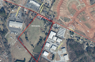 1609 Highway 86, Piedmont, SC - aerial  map view