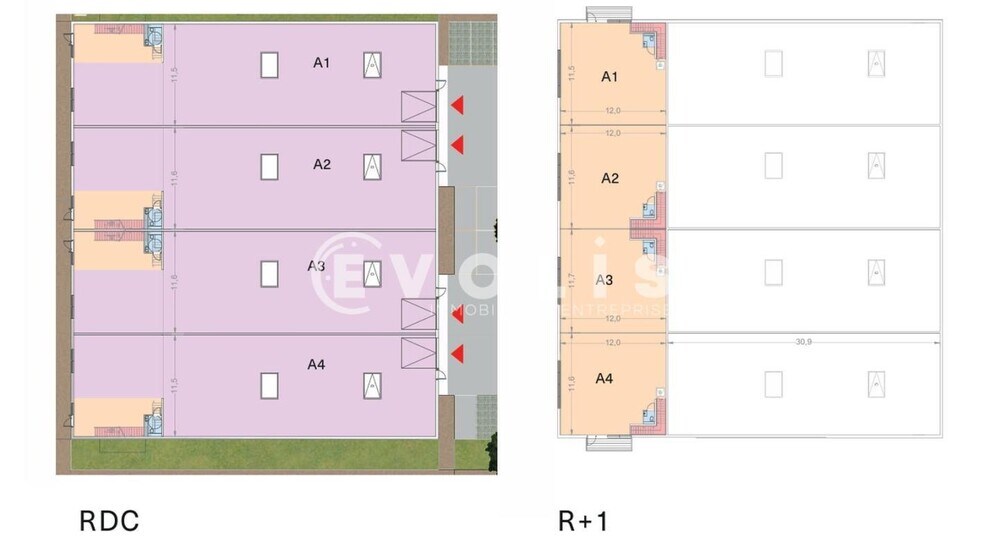 Light Industrial in Montgeron for sale - Floor Plan - Image 3 of 4