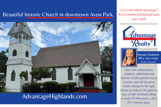 More details for 18-20 E Pleasant St, Avon Park, FL - Office/Retail for Rent