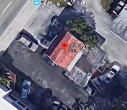 12895 W Dixie Hwy, North Miami, FL - AERIAL  map view - Image1