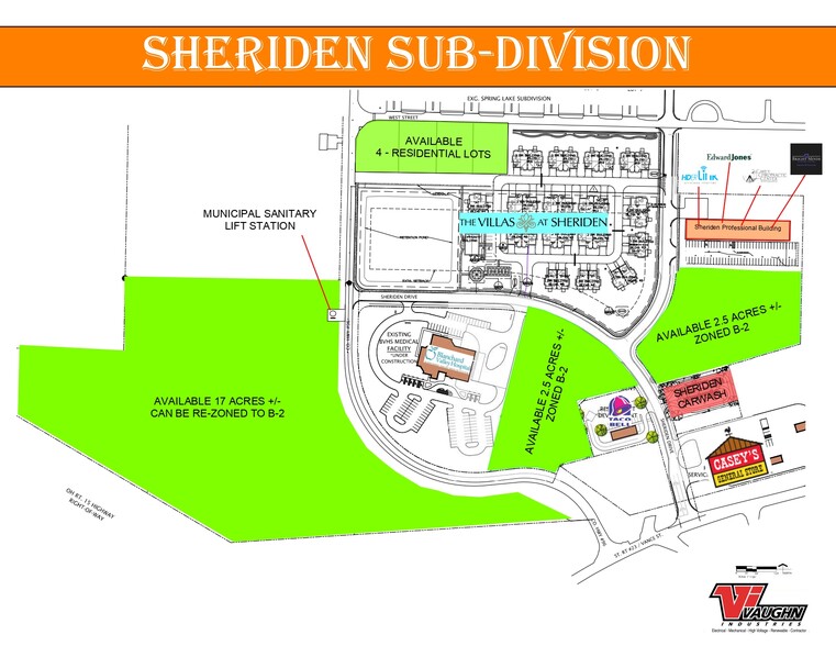 Sheriden Dr, Carey, OH for sale - Site Plan - Image 2 of 4