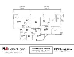 5800 Campus Circle Dr E, Irving, TX for rent Floor Plan- Image 2 of 2