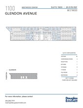 1100 Glendon Ave, Los Angeles, CA for rent Floor Plan- Image 1 of 1