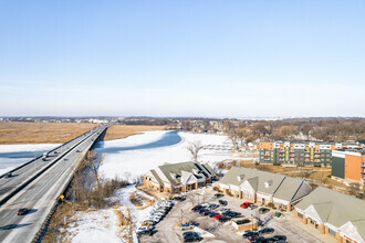 700-708 River Plz, Monona, WI - aerial  map view