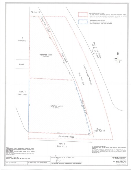 5370 Carmichael Rd, Ladysmith, BC for sale - Site Plan - Image 3 of 3