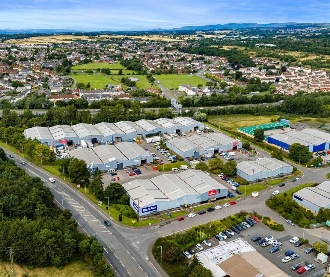 Belleknowes Industrial Est, Inverkeithing to rent Aerial- Image 1 of 10
