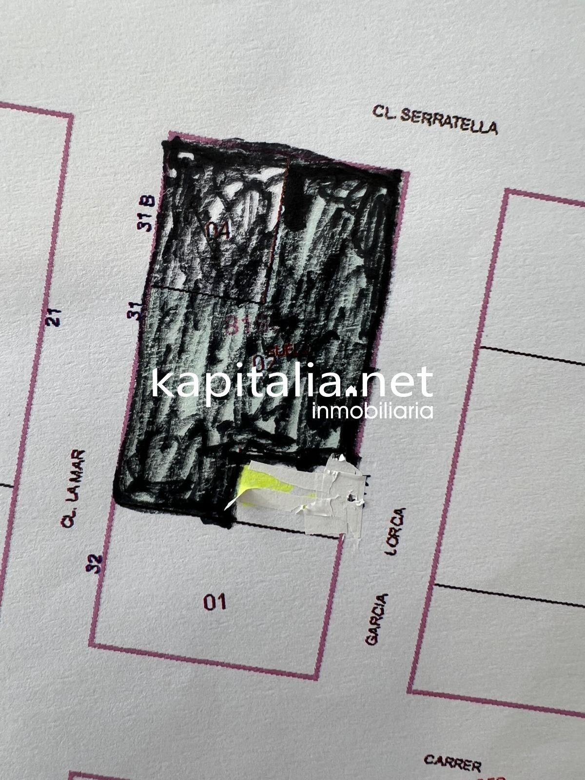 Land in La Pobla Llarga, Valencia for sale Site Plan- Image 1 of 2