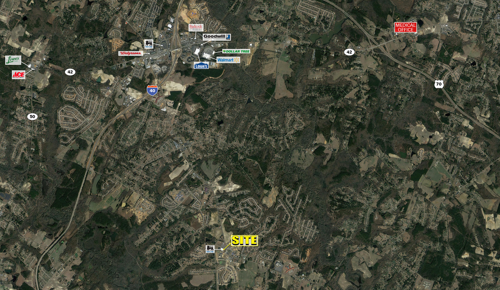 9147 Cleveland Rd, Clayton, NC for sale - Aerial - Image 1 of 1