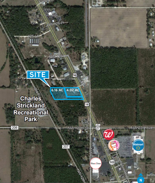 12250 NW Hwy 19, Chiefland, FL for sale - Aerial - Image 2 of 2