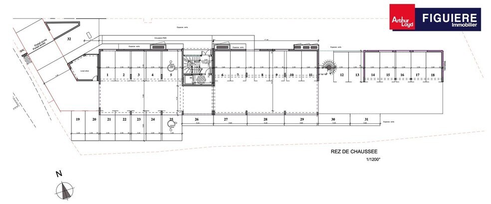 Office in Aix-en-Provence for sale - Floor Plan - Image 3 of 8