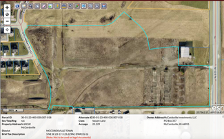 More details for 8356 N 600 W, Mccordsville, IN - Land for Sale