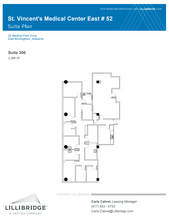 46-52 Medical Park Dr E, Birmingham, AL for rent Floor Plan- Image 1 of 2