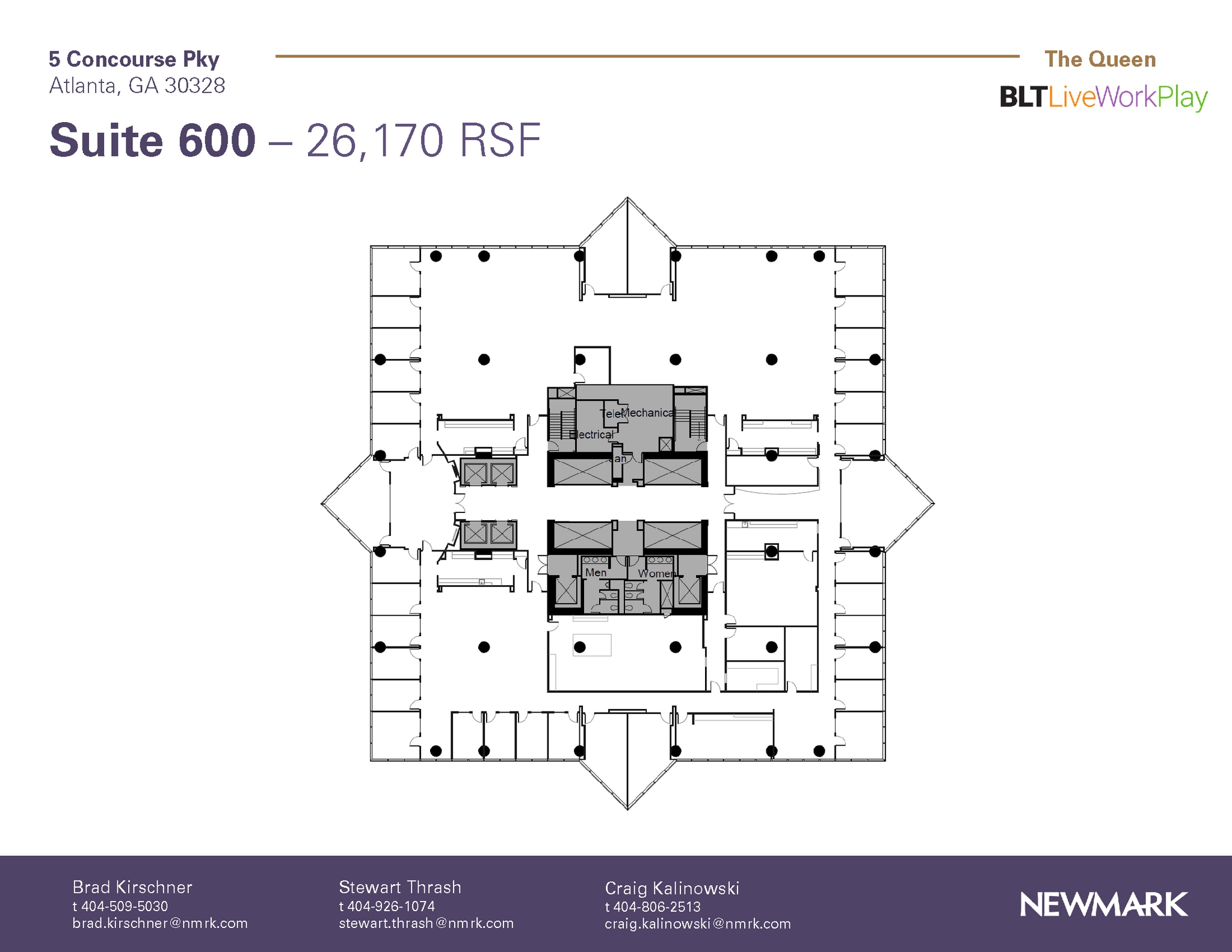 6 Concourse Pky NE, Atlanta, GA to rent Floor Plan- Image 1 of 1