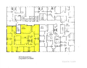 3816 Woodruff Ave, Long Beach, CA to rent Floor Plan- Image 2 of 2