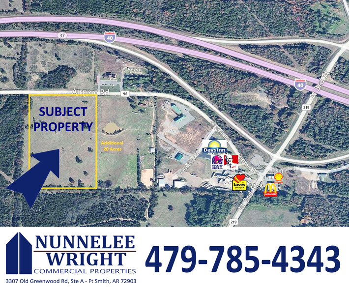 Airport Rd, Ozark, AR for sale - Building Photo - Image 1 of 1