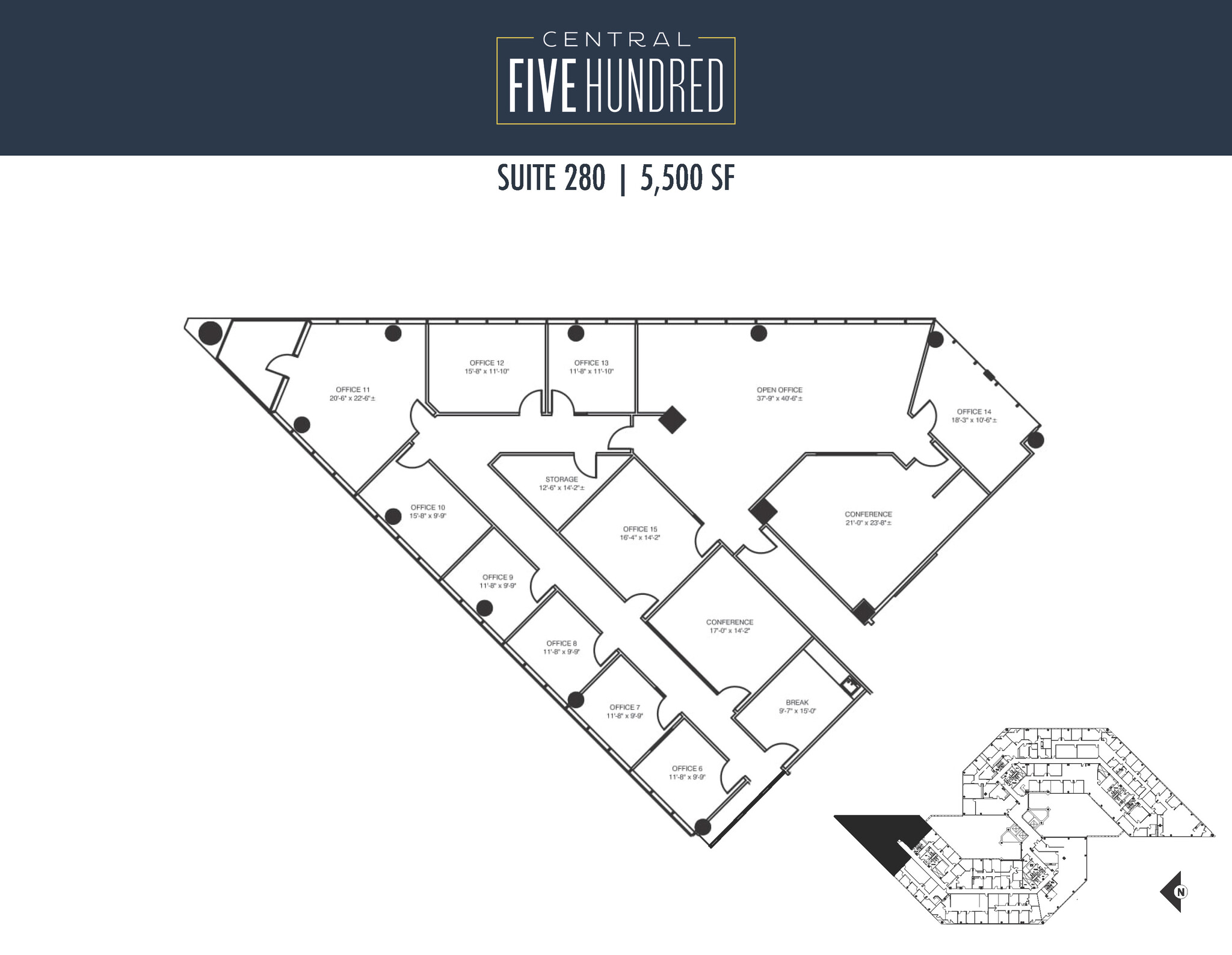 500 N Central Expy, Plano, TX for rent Floor Plan- Image 1 of 1