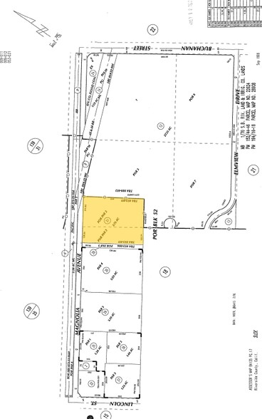 12490 Magnolia Ave, Riverside, CA for rent - Plat Map - Image 1 of 4