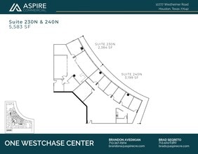 10777 Westheimer Rd, Houston, TX to rent Floor Plan- Image 2 of 2