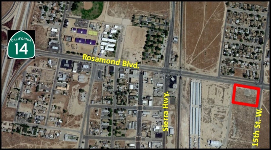 Rosamond Blvd, Rosamond, CA for sale Primary Photo- Image 1 of 1