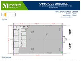 10840 Guilford Rd, Annapolis Junction, MD to rent Floor Plan- Image 1 of 1
