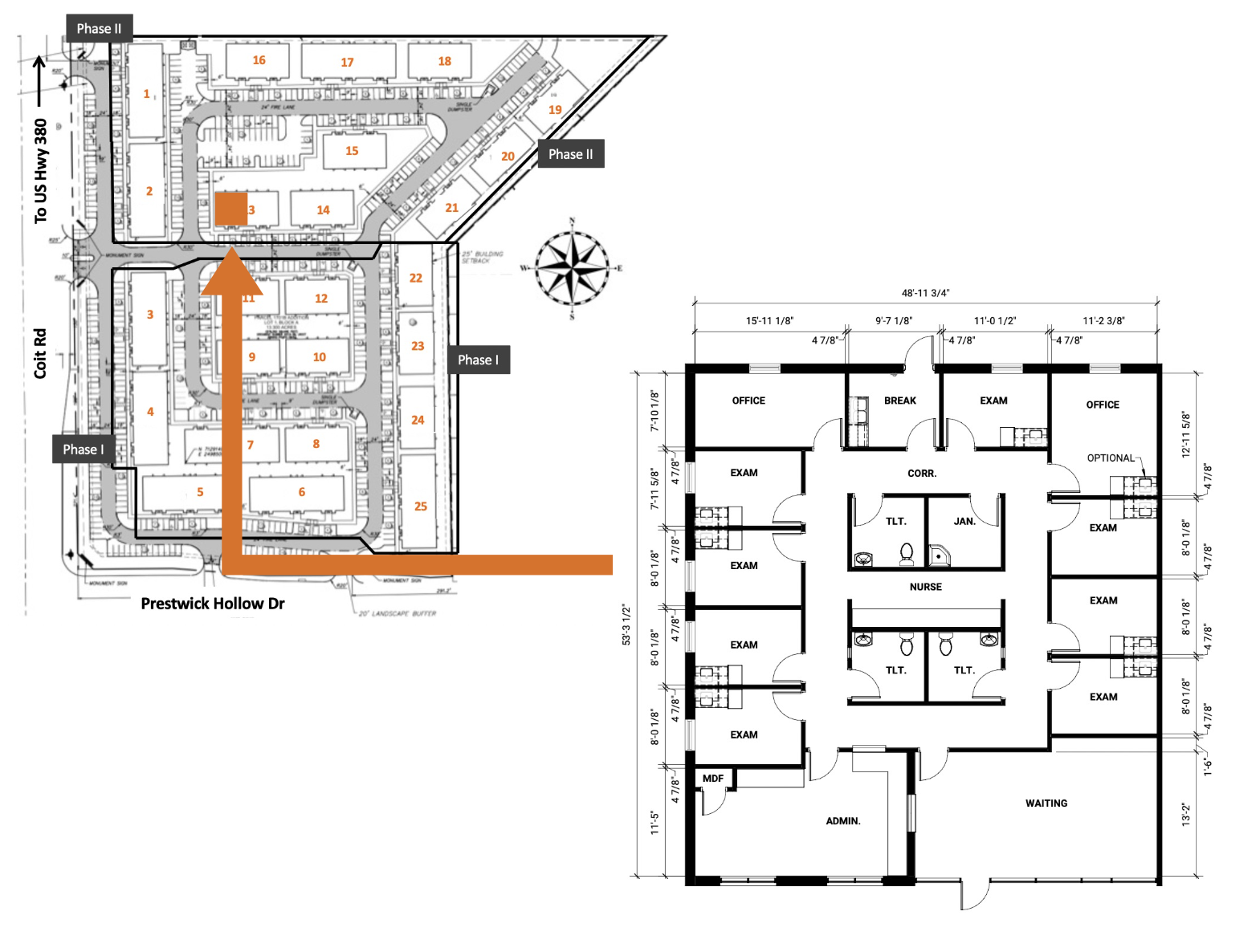 1400 N Coit Rd, McKinney, TX for rent Floor Plan- Image 1 of 12