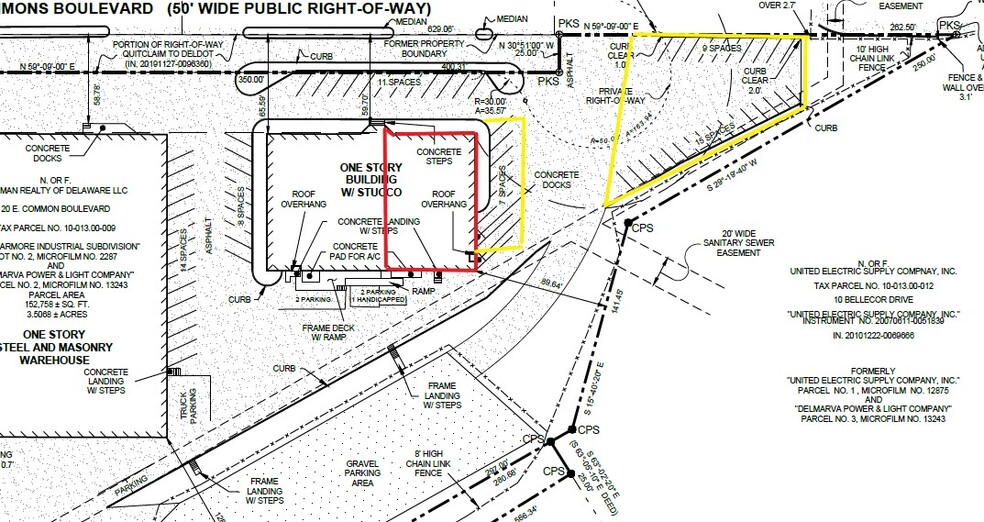 20 E Commons Blvd, New Castle, DE for rent - Site Plan - Image 3 of 6