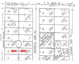 13728 Aurora Ave N, Seattle, WA for sale Plat Map- Image 1 of 2