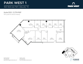 1501-1507 Lyndon B Johnson Fwy, Dallas, TX for rent Floor Plan- Image 2 of 2