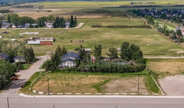 200 Centre St, Langdon, AB for sale Aerial- Image 1 of 4