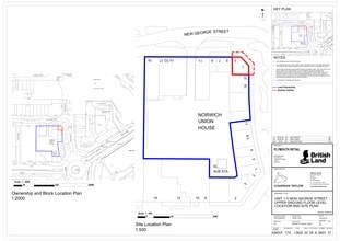1 Charles St, Plymouth to rent Site Plan- Image 1 of 2