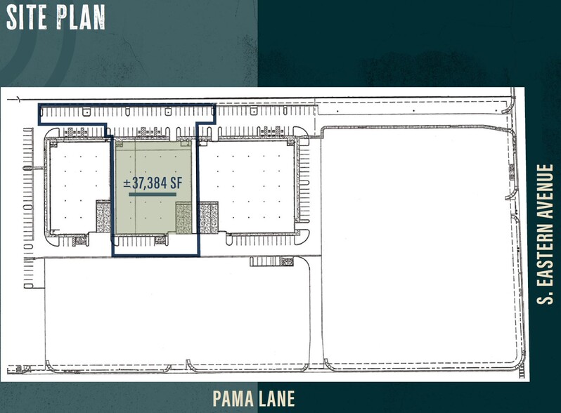 6713 S Eastern Ave, Las Vegas, NV for rent - Site Plan - Image 2 of 4