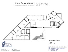 4360 Chamblee Dunwoody Rd, Atlanta, GA for rent Floor Plan- Image 1 of 2