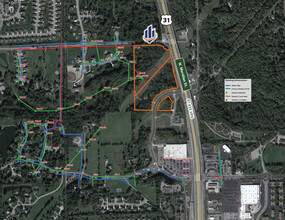 15206 Westfield Blvd, Carmel, IN - aerial  map view - Image1