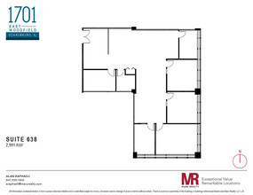 1701 E Woodfield Rd, Schaumburg, IL for rent Floor Plan- Image 1 of 9