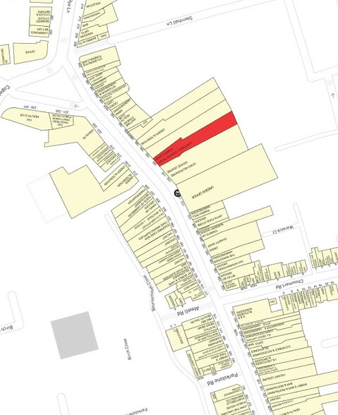 180 Rye Ln, London for sale - Site Plan - Image 3 of 3