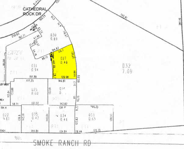 7120 Smoke Ranch Rd, Las Vegas, NV for rent - Plat Map - Image 2 of 18