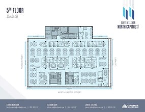 1111 N Capitol St NE, Washington, DC to rent Floor Plan- Image 1 of 3