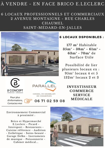 2 Avenue Montaigne, Saint-Médard-en-Jalles for sale - Building Photo - Image 3 of 3