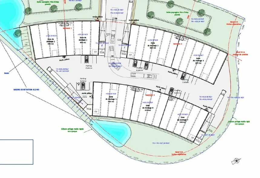 Light Industrial in Signes for sale - Site Plan - Image 1 of 5