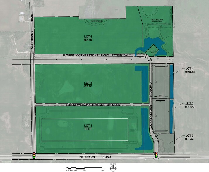 Cornerstone Pkwy, Grayslake, IL for sale - Site Plan - Image 2 of 7