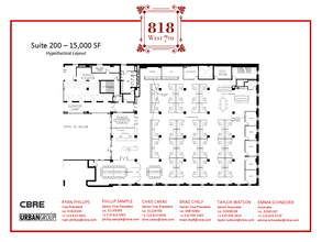 818 W 7th St, Los Angeles, CA for rent Floor Plan- Image 1 of 1