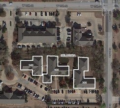 416 W 15th St, Edmond, OK - aerial  map view