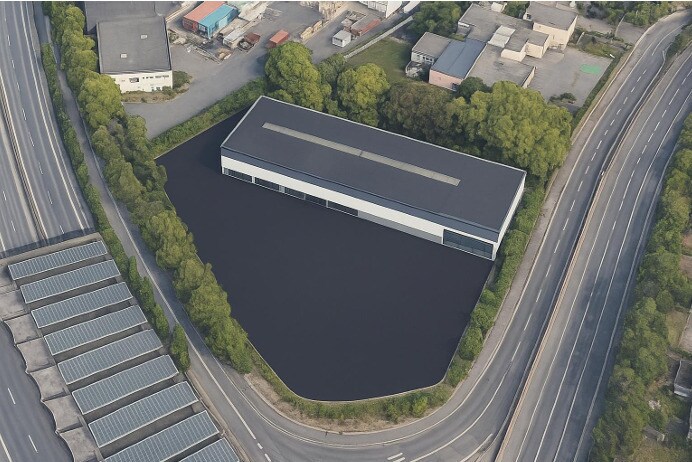 Industrial in Villeneuve-la-Garenne to rent - Aerial - Image 3 of 6
