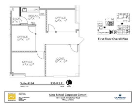 1811 S Alma School Rd, Mesa, AZ for rent Floor Plan- Image 1 of 1