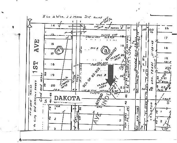 130 S Dakota St, Seattle, WA for rent - Plat Map - Image 2 of 3