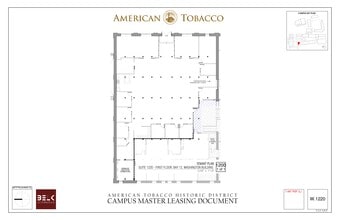 324 Blackwell St, Durham, NC to rent Site Plan- Image 1 of 1