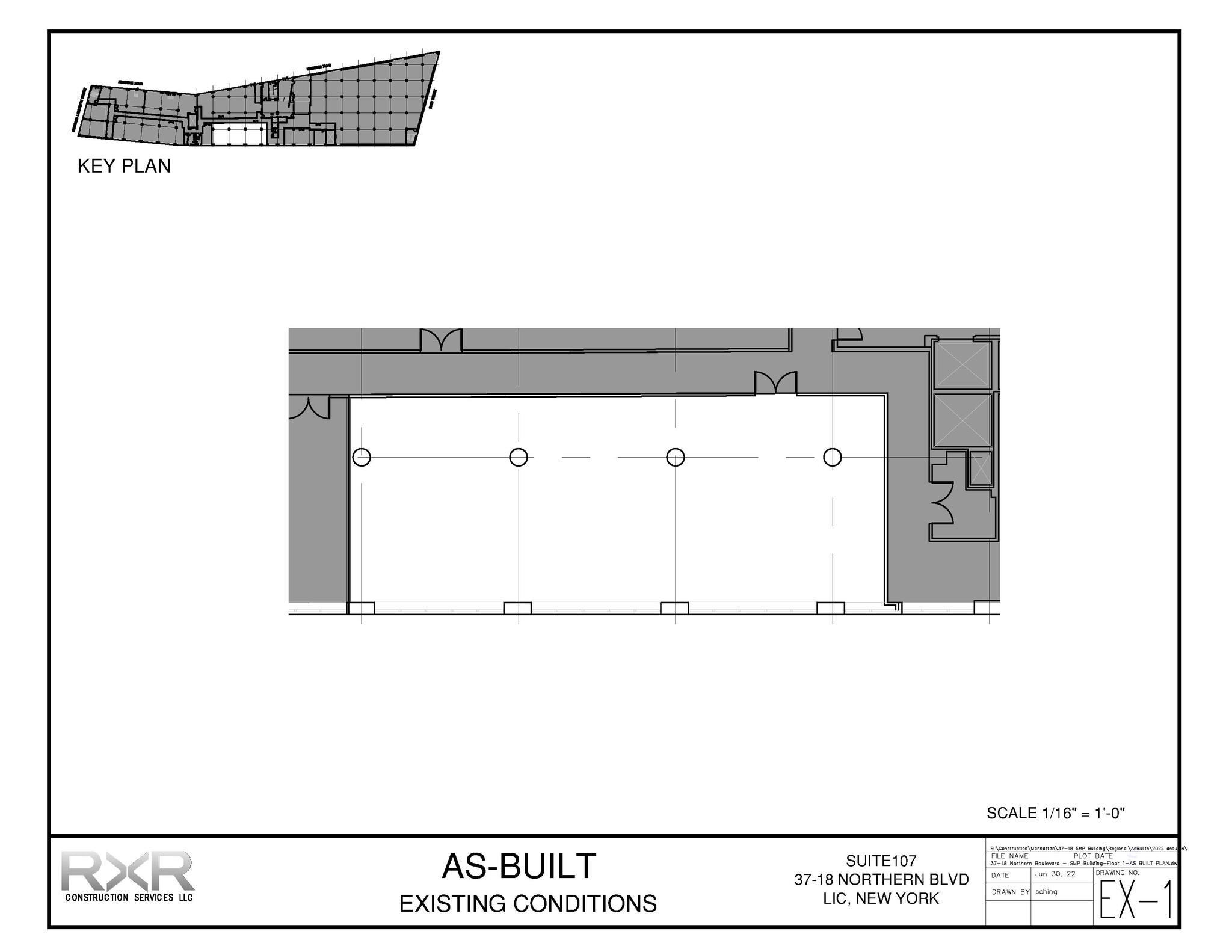 37-18 Northern Blvd, Long Island City, NY for rent Floor Plan- Image 1 of 9