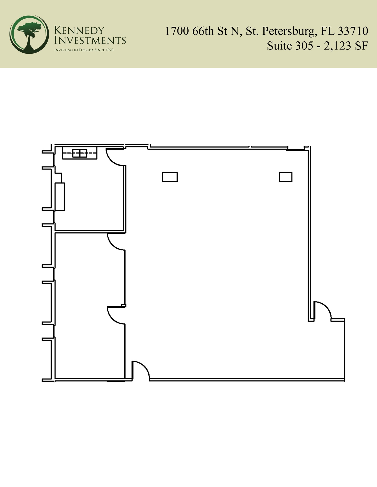 1700 66th St N, Saint Petersburg, FL for rent Site Plan- Image 1 of 1